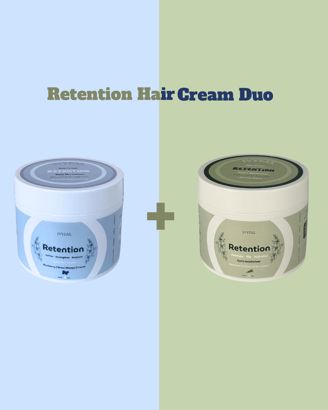 Retention Hair Cream Bundle
